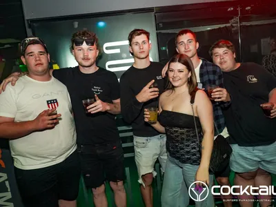 A professional photo of guests enjoying themselves at Cocktails Nightclub from our gallery.