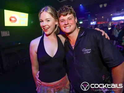 A professional photo of guests enjoying themselves at Cocktails Nightclub from our gallery.