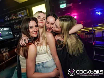 A professional photo of guests enjoying themselves at Cocktails Nightclub from our gallery.