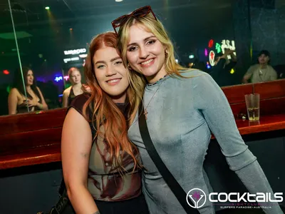 A professional photo of guests enjoying themselves at Cocktails Nightclub from our gallery.