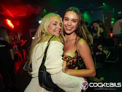 A professional photo of guests enjoying themselves at Cocktails Nightclub from our gallery.