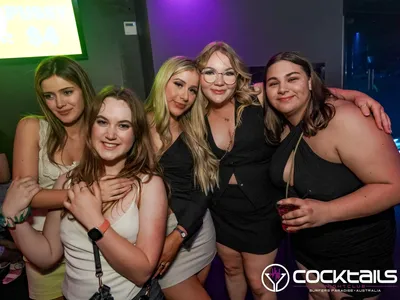 A professional photo of guests enjoying themselves at Cocktails Nightclub from our gallery.