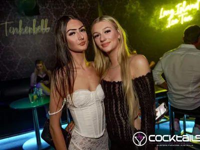 A professional photo of guests enjoying themselves at Cocktails Nightclub from our gallery.