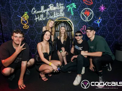 A professional photo of guests enjoying themselves at Cocktails Nightclub from our gallery.