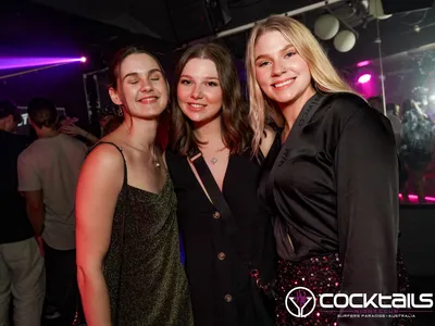 A professional photo of guests enjoying themselves at Cocktails Nightclub from our gallery.