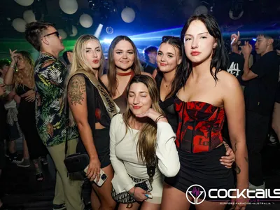 A professional photo of guests enjoying themselves at Cocktails Nightclub from our gallery.