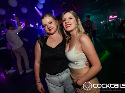 A professional photo of guests enjoying themselves at Cocktails Nightclub from our gallery.