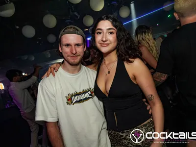 A professional photo of guests enjoying themselves at Cocktails Nightclub from our gallery.