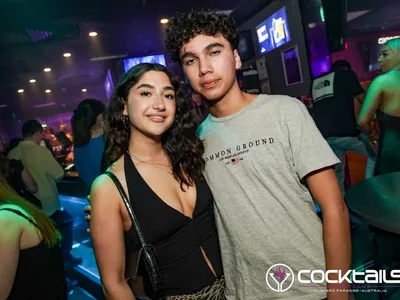 A professional photo of guests enjoying themselves at Cocktails Nightclub from our gallery.