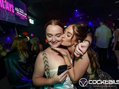 A professional photo of guests enjoying themselves at Cocktails Nightclub from our gallery.