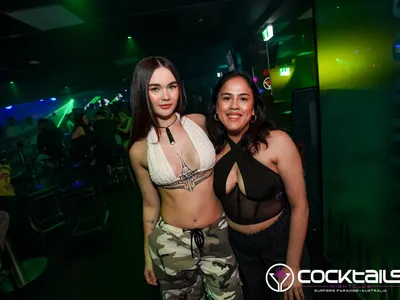 A professional photo of guests enjoying themselves at Cocktails Nightclub from our gallery.