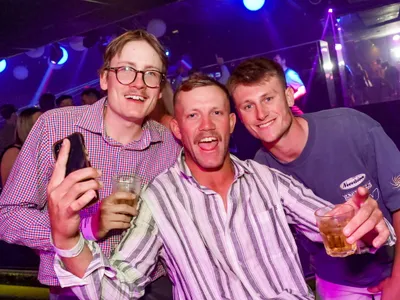 A professional photo of guests enjoying themselves at Cocktails Nightclub from our gallery.