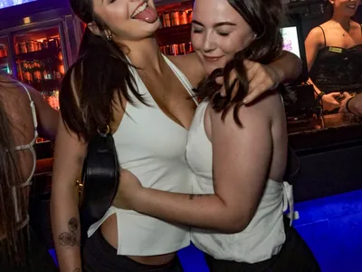 A professional photo of guests enjoying themselves at Cocktails Nightclub from our gallery.