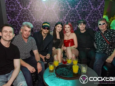 A professional photo of guests enjoying themselves at Cocktails Nightclub from our gallery.