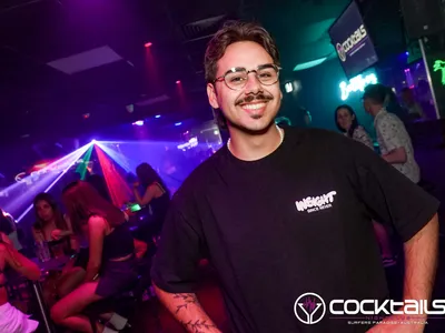 A professional photo of guests enjoying themselves at Cocktails Nightclub from our gallery.