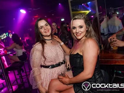 A professional photo of guests enjoying themselves at Cocktails Nightclub from our gallery.