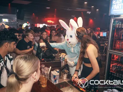 A professional photo of guests enjoying themselves at Cocktails Nightclub from our gallery.