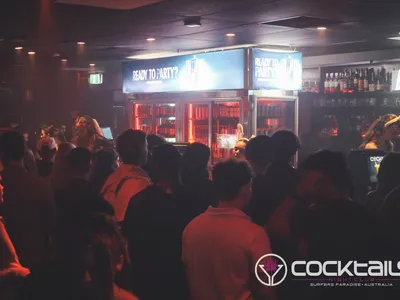 A professional photo of guests enjoying themselves at Cocktails Nightclub from our gallery.