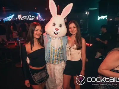 A professional photo of guests enjoying themselves at Cocktails Nightclub from our gallery.