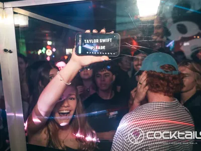 A professional photo of guests enjoying themselves at Cocktails Nightclub from our gallery.