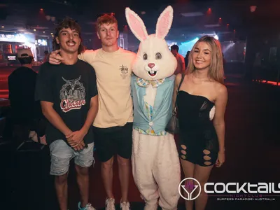 A professional photo of guests enjoying themselves at Cocktails Nightclub from our gallery.