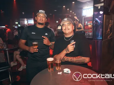 A professional photo of guests enjoying themselves at Cocktails Nightclub from our gallery.