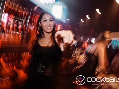 A professional photo of guests enjoying themselves at Cocktails Nightclub from our gallery.