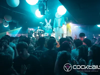 A professional photo of guests enjoying themselves at Cocktails Nightclub from our gallery.