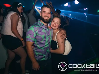 A professional photo of guests enjoying themselves at Cocktails Nightclub from our gallery.