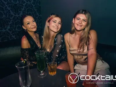 A professional photo of guests enjoying themselves at Cocktails Nightclub from our gallery.