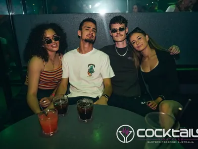 A professional photo of guests enjoying themselves at Cocktails Nightclub from our gallery.