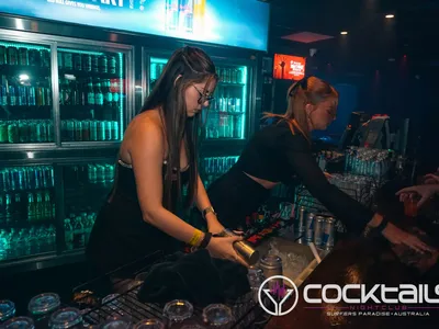 A professional photo of guests enjoying themselves at Cocktails Nightclub from our gallery.