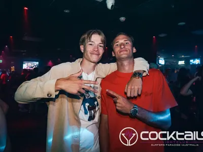 A professional photo of guests enjoying themselves at Cocktails Nightclub from our gallery.