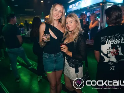 A professional photo of guests enjoying themselves at Cocktails Nightclub from our gallery.