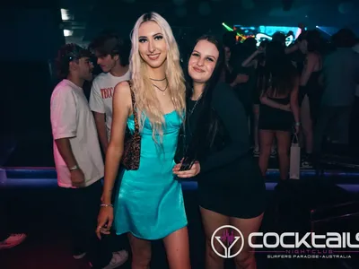 A professional photo of guests enjoying themselves at Cocktails Nightclub from our gallery.