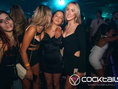 A professional photo of guests enjoying themselves at Cocktails Nightclub from our gallery.