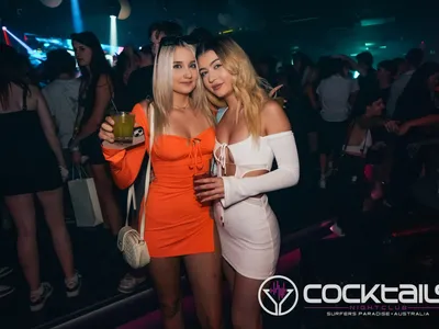 A professional photo of guests enjoying themselves at Cocktails Nightclub from our gallery.