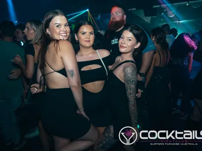 A professional photo of guests enjoying themselves at Cocktails Nightclub from our gallery.