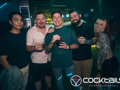 A professional photo of guests enjoying themselves at Cocktails Nightclub from our gallery.