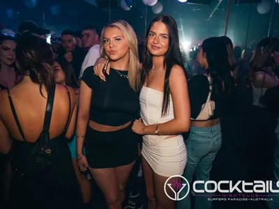 A professional photo of guests enjoying themselves at Cocktails Nightclub from our gallery.