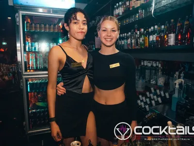 A professional photo of guests enjoying themselves at Cocktails Nightclub from our gallery.