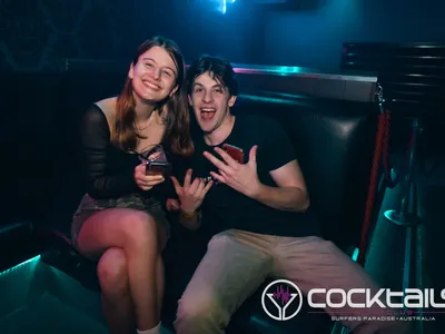 A professional photo of guests enjoying themselves at Cocktails Nightclub from our gallery.