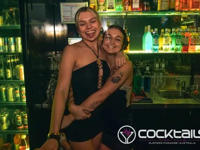 A professional photo of guests enjoying themselves at Cocktails Nightclub from our gallery.