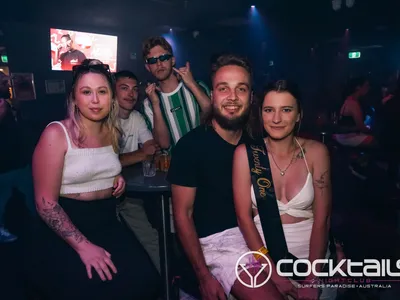 A professional photo of guests enjoying themselves at Cocktails Nightclub from our gallery.