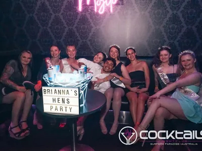 A professional photo of guests enjoying themselves at Cocktails Nightclub from our gallery.