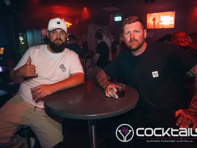 A professional photo of guests enjoying themselves at Cocktails Nightclub from our gallery.