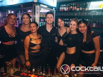 A professional photo of guests enjoying themselves at Cocktails Nightclub from our gallery.