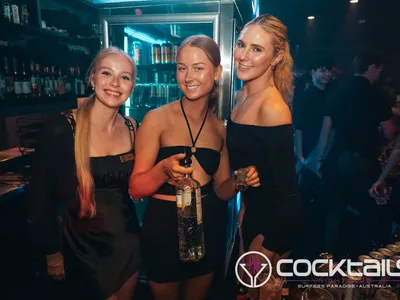 A professional photo of guests enjoying themselves at Cocktails Nightclub from our gallery.