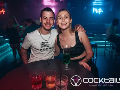 A professional photo of guests enjoying themselves at Cocktails Nightclub from our gallery.