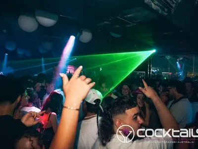 A professional photo of guests enjoying themselves at Cocktails Nightclub from our gallery.